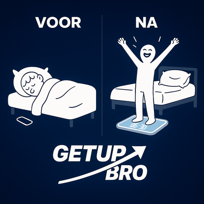 Get Up Bro Wekkermat