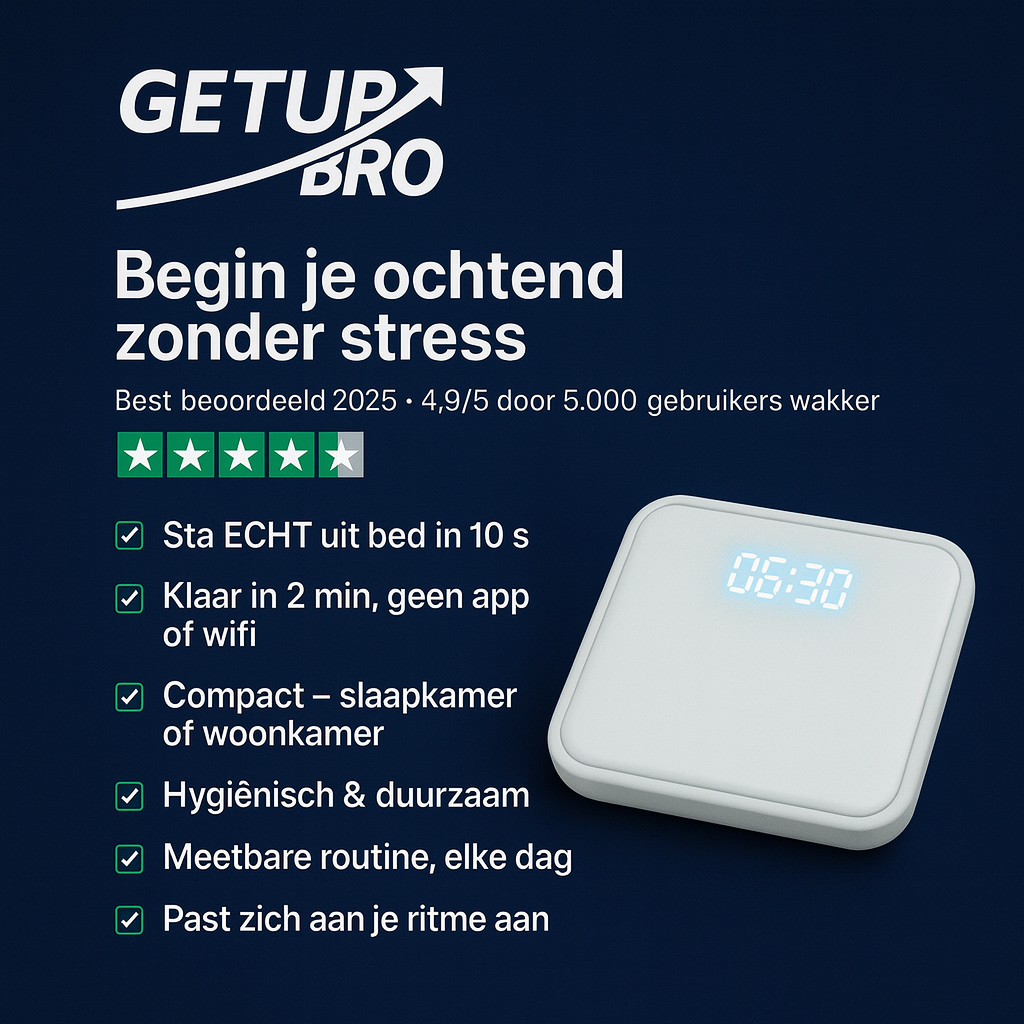 Get Up Bro Wekkermat